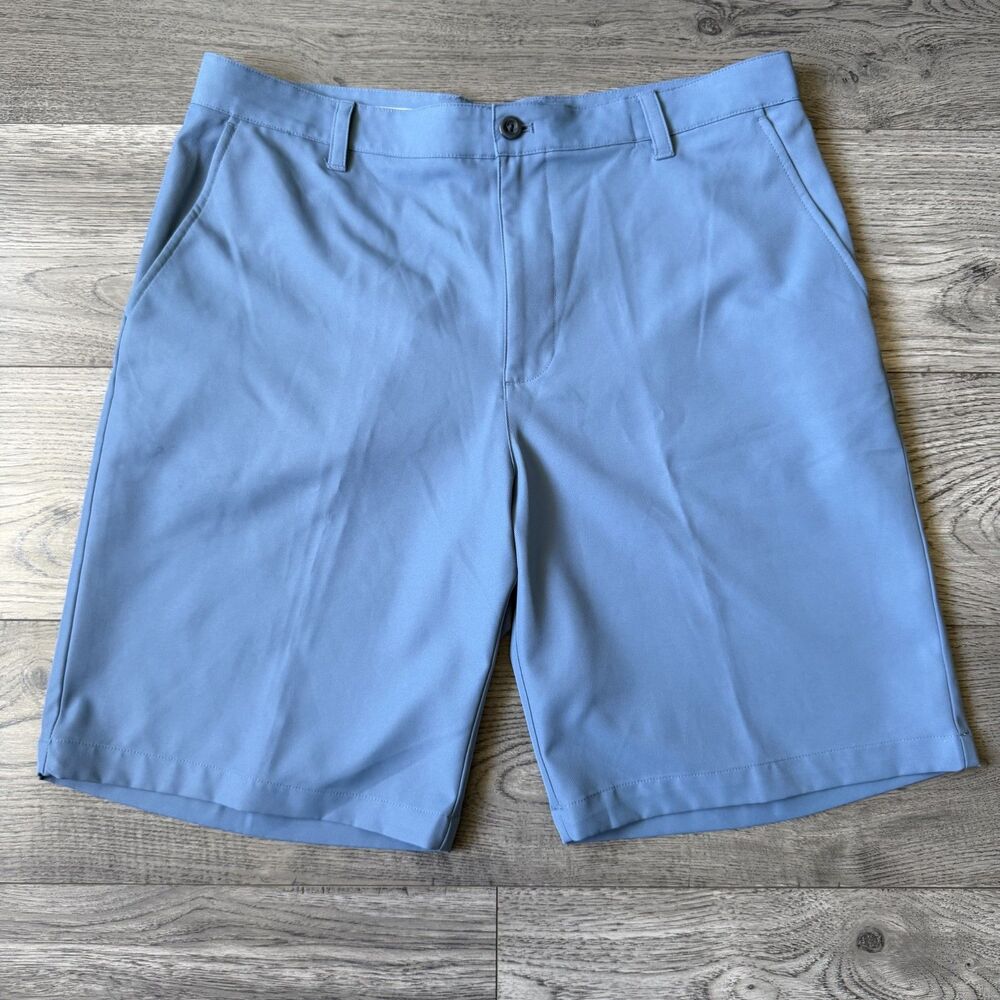 IZOD Golf Men’s Classic Fit Performance Shorts - Light Blue - Size 36